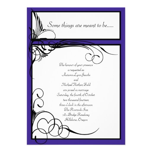 Regency Wedding Invitations 2