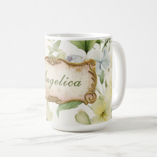 Regency Garden Personalized Coffee Mug