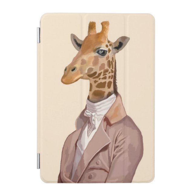 Regency Giraffe 2 iPad Mini Cover (Front)