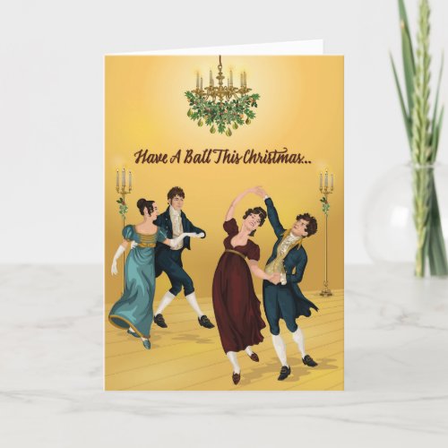 Regency Have A Ball This Christmas Card