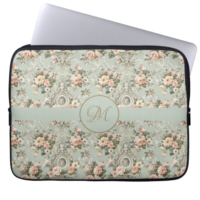 Regency Inspired Personalized Laptop Sleeve (Front)