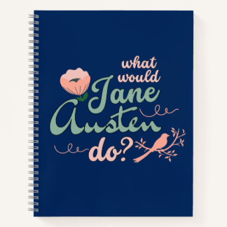 Regency Jane Austen Romantic Notebook
