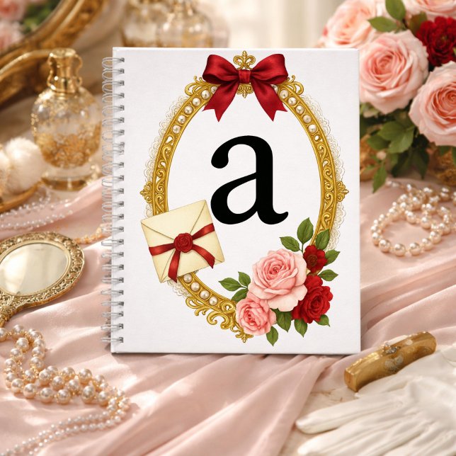 Regency Letter A Monogram Journal (Creator Uploaded)