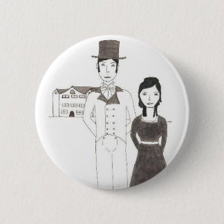 Regency Man and Wife (Time Won't Let Me Go) Pinback Button