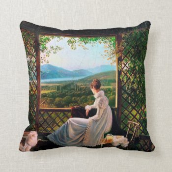 Regency Pillow by AustenVariations at Zazzle