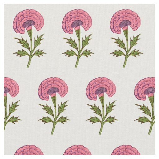 Regency Pink Flower Fabric