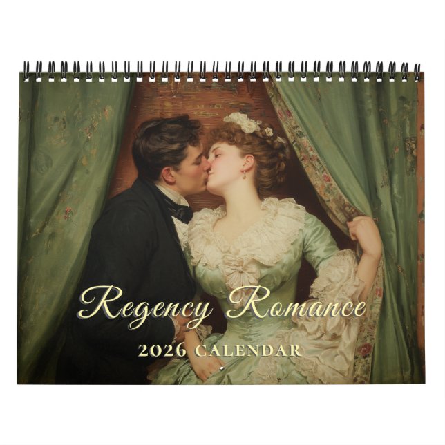 Regency Romance 2026 Wall Calendar (Cover)