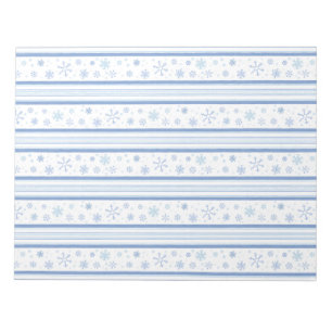 Regency Snowflakes Christmas DIY Envelope Liner Notepad
