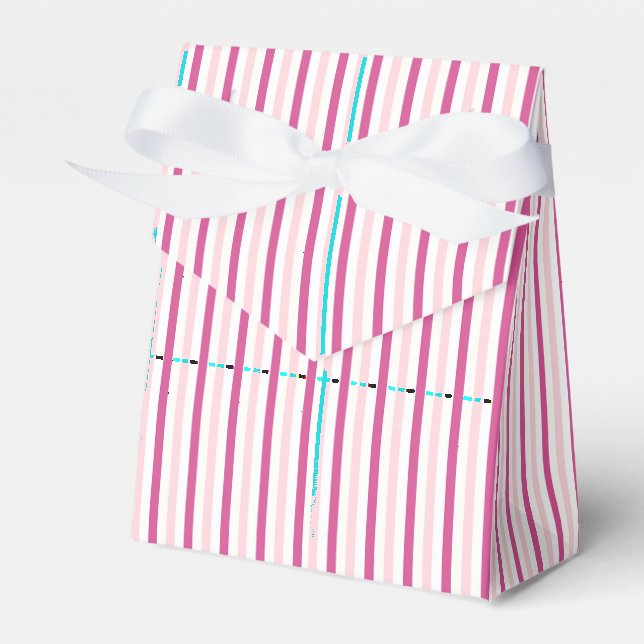 Regency Stripes Favor Boxes (Front Side)