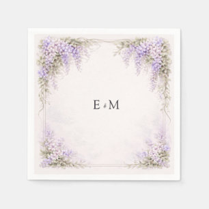 Regency Wisteria Wedding Napkins