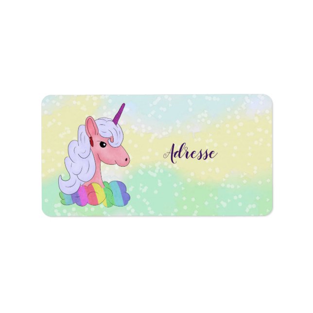 Regeneinhorn  label (Front)