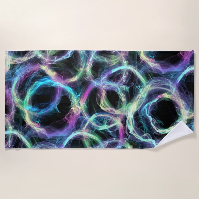 regenerated glories: beach towel (Front)