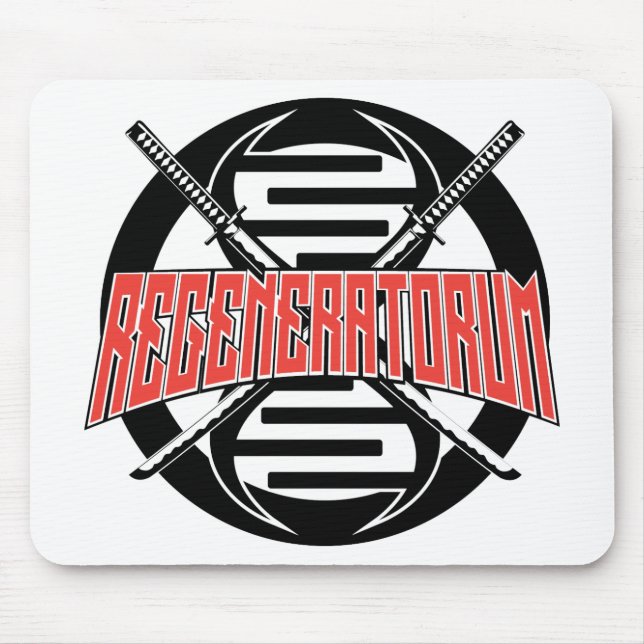 Regeneratorum "True Red" logo Mouse Pad (Front)