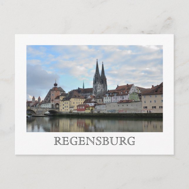 Regensburg, Germany Postcard (Front)