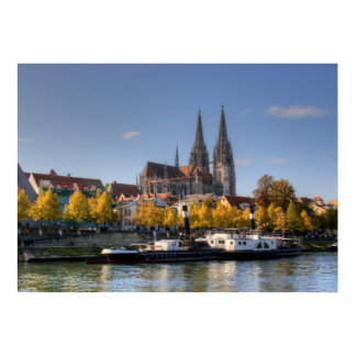 Regensburg , Germany Poster
