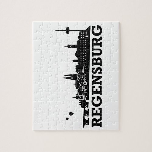 Regensburg Skyline Jigsaw Puzzle