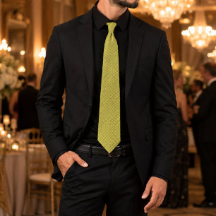 Regent Gold Luxury Ivory & Gold Pinstripe Neck Tie
