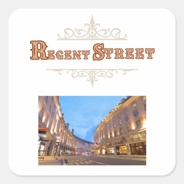 Regent Street Sticker (Front)