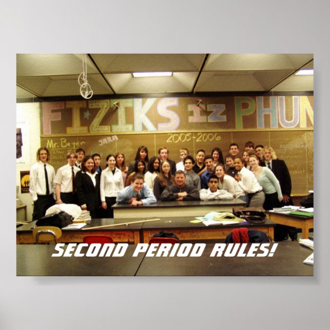 Regents Physics Poster (Front)