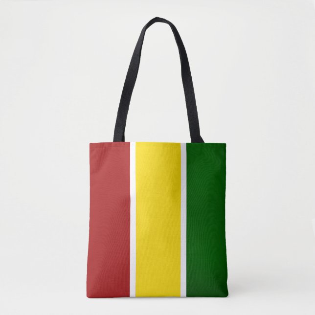 Reggae Color Stripes Tote Bag (Front)