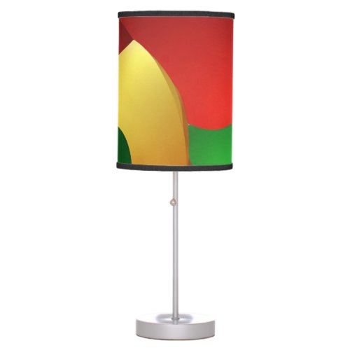 Reggae Colors  Art Table Lamp