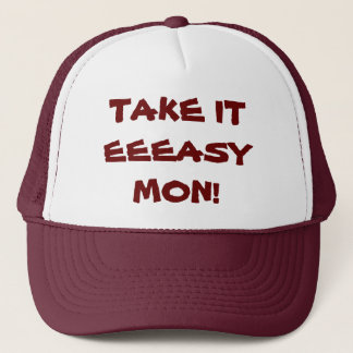 REGGAE DANCEHALL ISLAND HAT - TAKE IT EEEASY MON!