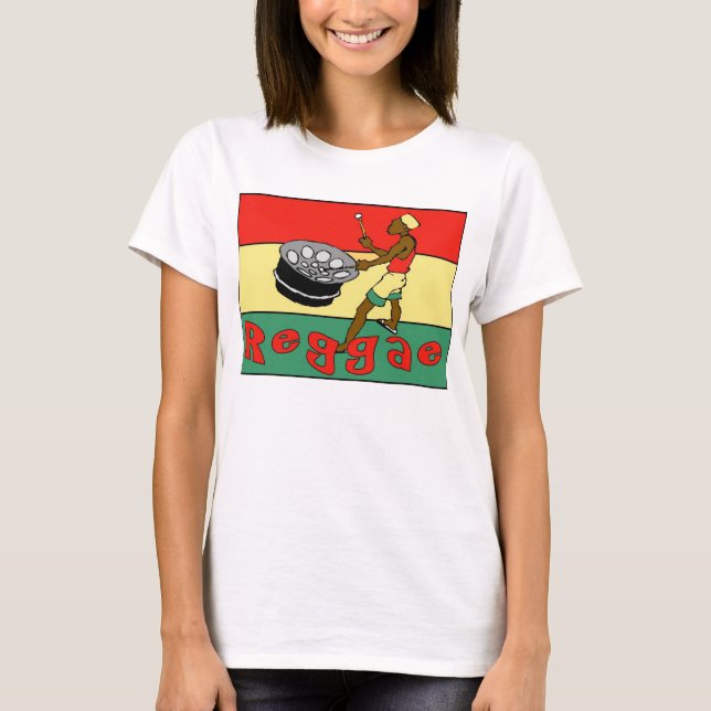 Reggae Drummer T-Shirt (Front)
