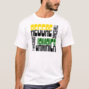 Reggae Jamaica Dance Hall Cube, 3 Colors T-Shirt