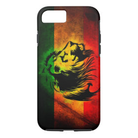 reggae lion graffiti flag iPhone 8/7 case