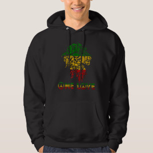 Reggae Lion Of Judah Rasta One Love Rastafari Etop Hoodie