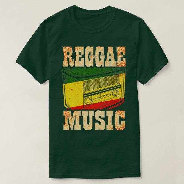 Reggae Music12 T-Shirt (Design Front)