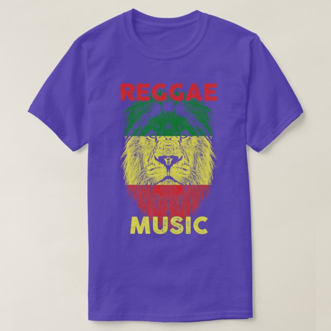 Reggae Music18 T-Shirt (Design Front)