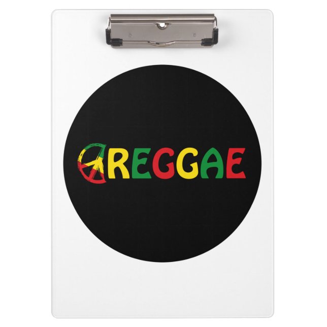 Reggae Music Clipboard (Front)