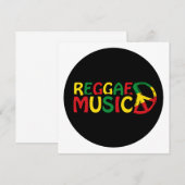 Reggae Music design, reggae art (Front/Back)