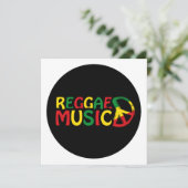 Reggae Music design, reggae art (Standing Front)