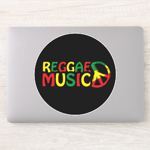 Reggae Music design, reggae art Sticker