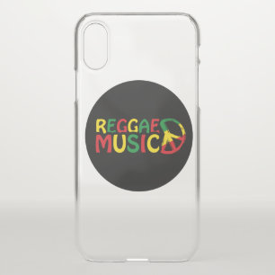 Reggae Music design, reggae art iPhone X Case
