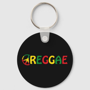 Reggae Music Keychain