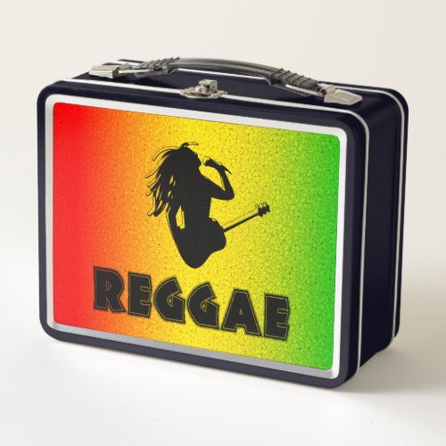 Reggae Music Rasta Rastaman Rastafarian Lunch Box