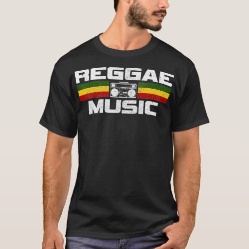 Reggae Music Rastafari Rasta Jamaica Gift  T_Shirt