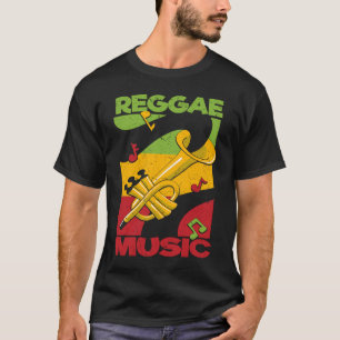 Reggae Music Rastafari Rasta Jamaica Reggae T-Shirt