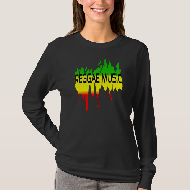 Reggae Music T-Shirt (Front)