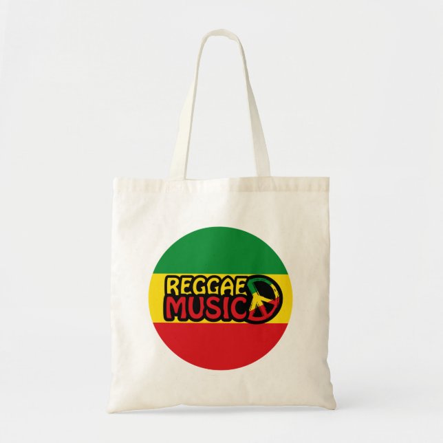 Reggae Music Tote Bag (Front)