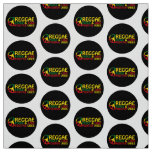 Reggae Music with positive quotes Fabric