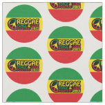 Reggae Music with positive quotes Fabric