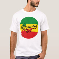 Reggae Music with reggae flag colors