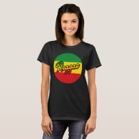 Reggae Music with reggae flag colors
