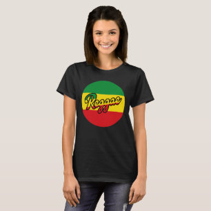 Reggae Music with reggae flag colors T-Shirt
