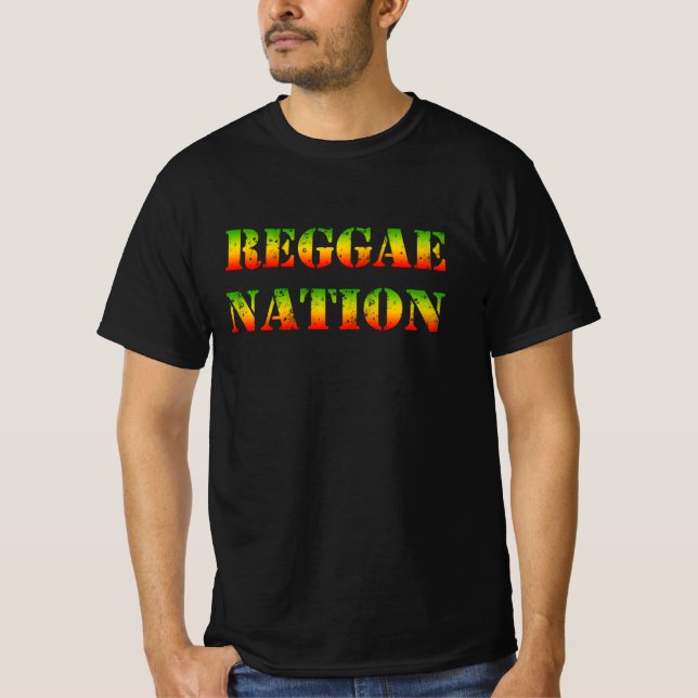 Reggae Nation  T-Shirt (Front)