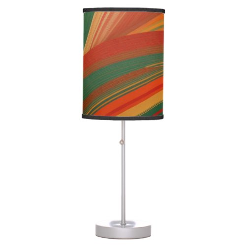 Reggae Palm Tree Leaves Table Lamp